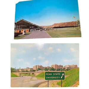 Penn State Football 1960’s Beaver Stadium Postcards